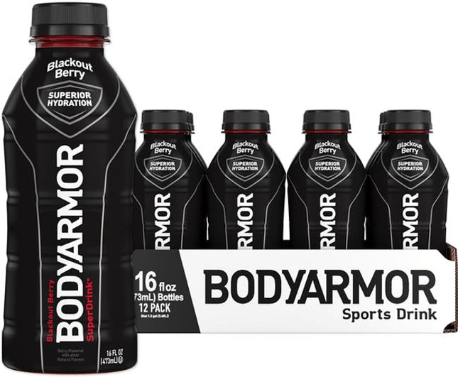 BodyArmor Sports Drink, 16 fl oz (12 ct)