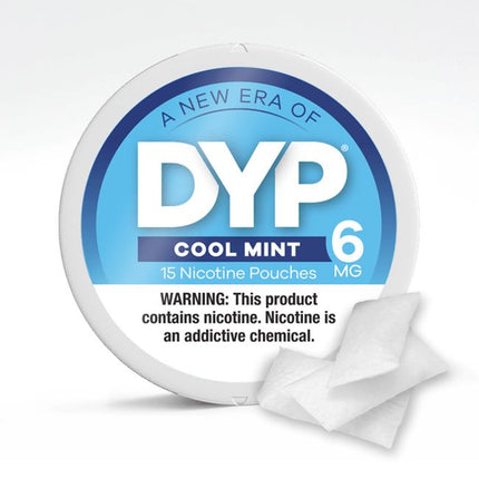 DYP Nicotine Pouches, 6mg (15units/pk) (5 ct)