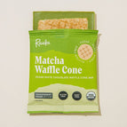 Matcha White Chocolate Waffle Cone Bar
