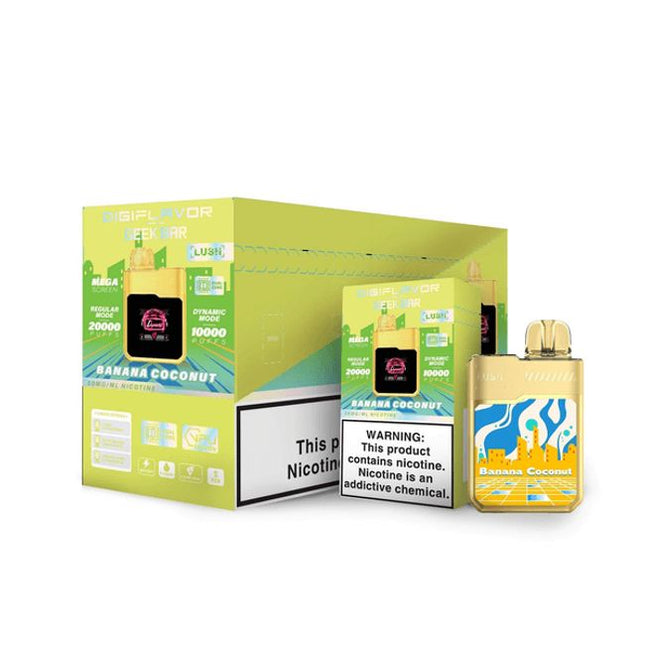 Geek Bar DigiFlavor Lush 20k Disposable Vape (HS)- LIMIT 2 CASES PER FLAVOR (5 ct)