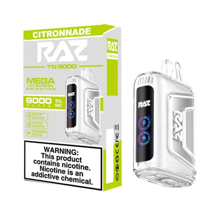 Raz TN9000 Disposable Vape (HS)-  LIMIT 2 CASES PER FLAVOR (5 ct)