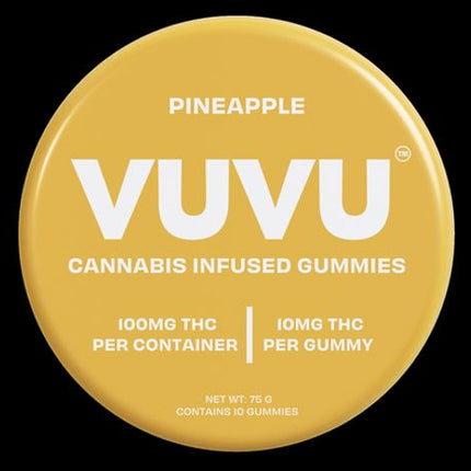 VuVu Gummies, 100mg THC (10 pcs/pk) (6 ct)