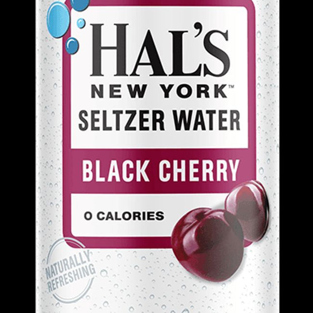 Hal's New York Seltzer, 16oz (24 ct)