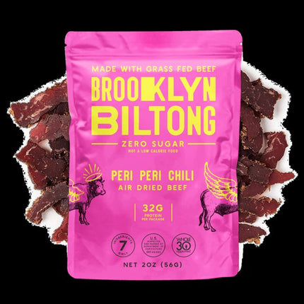 Brooklyn Biltong Grass Fed Beef Biltong - Zero Sugar (8 ct)