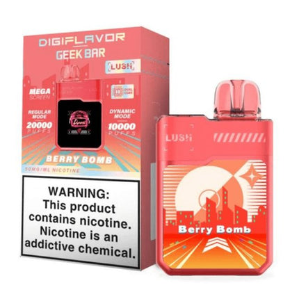 Geek Bar DigiFlavor Lush 20k Disposable Vape (HS)- LIMIT 2 CASES PER FLAVOR (5 ct)