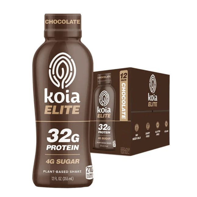 Elite 32g Plant Protein Shake, 12 fl oz (12 ct)