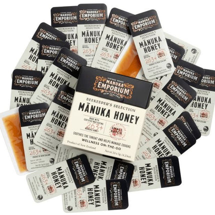 Raw Manuka Honey On-the-Go Snap Packets MGO263+ (UMF10+) 24 x 0.18oz (16 ct)