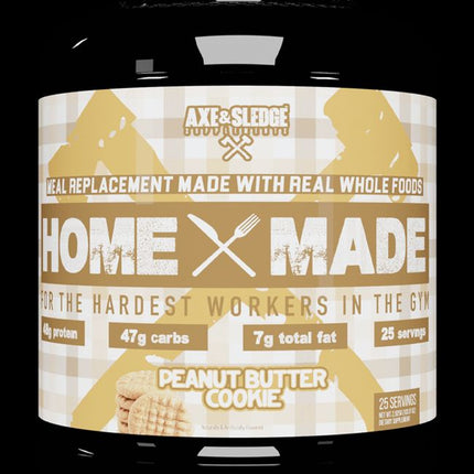Axe & Sledge Homemade High-Quality Meal Replacement Powder (4/25Serv) (4 ct)