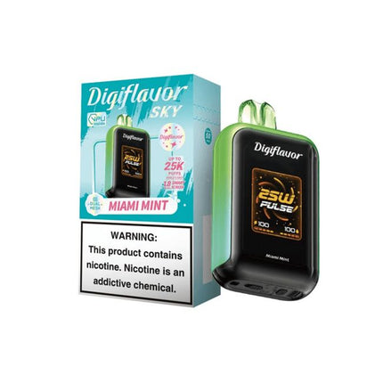 Geek Bar Digi Flavor Sky 25k Disposable Vape (5 ct)