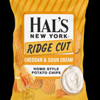 Ridge Potato Chips, Cheddar & Sour Cream, 5oz