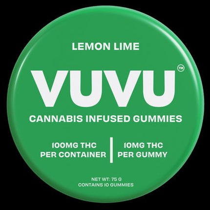 VuVu Gummies, 100mg THC (10 pcs/pk) (6 ct)