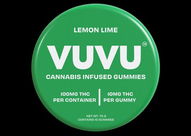 VuVu Gummies, 100mg THC (10 pcs/pk) (6 ct)
