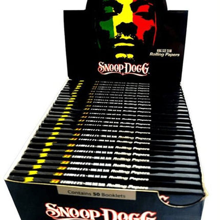 Snoop Dogg Rolling Papers - 1 1/4" or King Size Slim Display Box (72 ct)