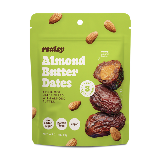Nut Butter-filled Medjool Dates - Snack Packs