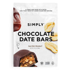 Salted Peanut Chocolate Date Bars