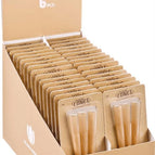 Small 1¼ Blister - Natural UnBleached - 83mm/Filter 26mm, 6pc