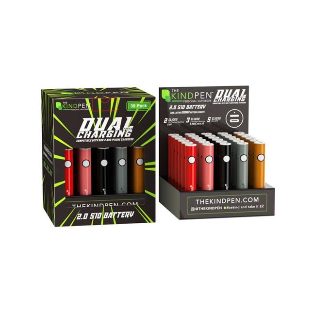 Dual Charger 510 Thread Battery (30 ct)