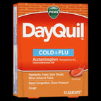 DQ Cold & Flu Non Drowsy Multi-symptom Daytime Relief 8 ct