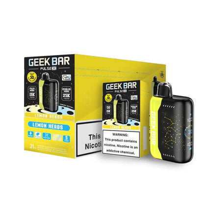 Geek Bar Pulse X 25000 Disposable Vape (HS)- LIMIT 2 CASES PER FLAVOR (5 ct)
