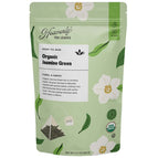 Organic Jasmine Green, Pyramid Tea Bags, 50 Ct