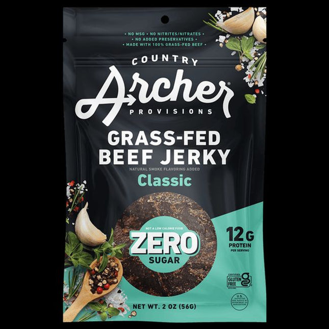 Zero Sugar Beef Jerky, 2oz (12 ct)