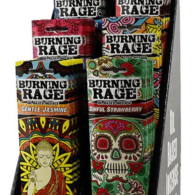Burning Rage Incense Display (48 ct)