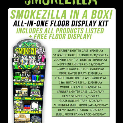 Floor Display: Smoke Accessories (1 ct)
