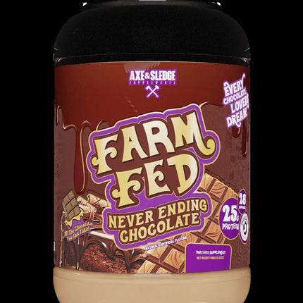 Axe & Sledge Farmfed 100% Grass-Fed Whey Protein Isolate Powder (6/30Serv) (6 ct)
