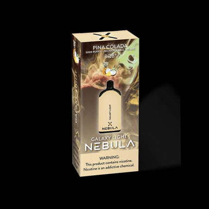 Nebula Galaxy Light 2% Rechargeable Vape - 5000 Puffs (5 ct)