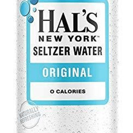 Hal's New York Seltzer, 16oz (24 ct)