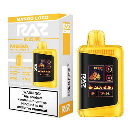 Raz DC25000 Disposable Vape (HS)- LIMIT 2 CASES PER FLAVOR (5 ct)