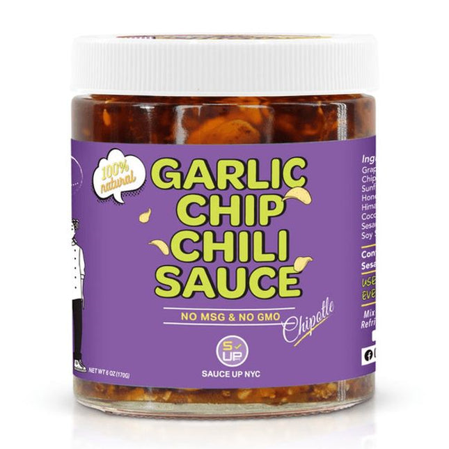 Garlic Chip Chili Sauce Jars, 6oz (6 ct)