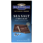 Sea Salt Intense Dark Chocolate Bar, 3.5 oz