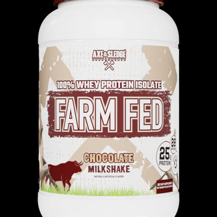 Axe & Sledge Farmfed 100% Grass-Fed Whey Protein Isolate Powder (6/30Serv) (6 ct)