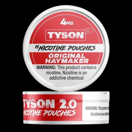 Tyson Nicotine Pouches, 4mg (5 ct)