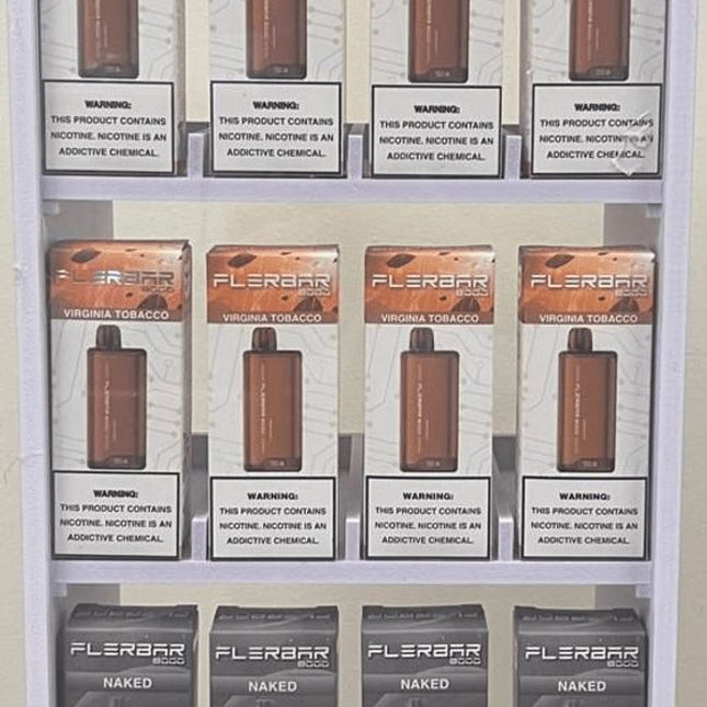 FLERBAR 8K Flavor Ban Friendly Disposable Vape Display (1 ct)