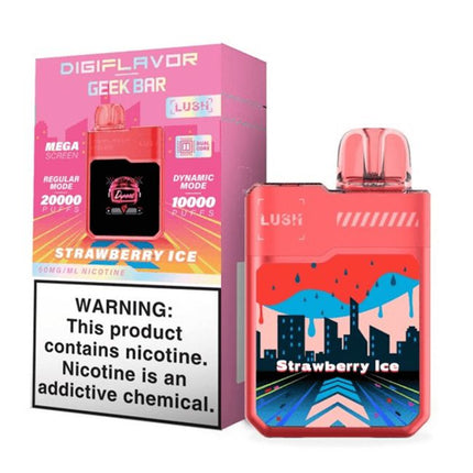 Geek Bar DigiFlavor Lush 20k Disposable Vape (HS)- LIMIT 2 CASES PER FLAVOR (5 ct)