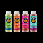 Botana Mix Sauce Pack (8 Jalapeño, 8 Habanero, 8 Chamoy, 8 Traditional), 8.5oz - 10oz ea.