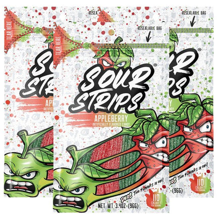 Sour Strips, 3pk (3 ct)