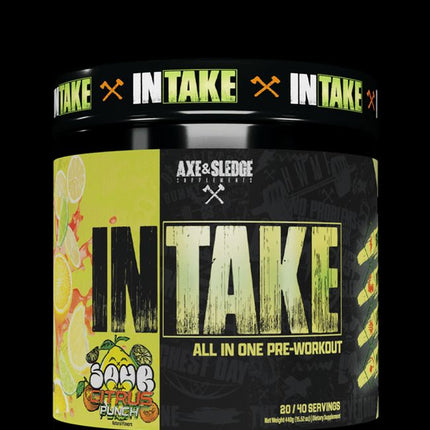 Axe & Sledge Intake All-In-One Pre Workout Powder (12/20-40Serv) (12 ct)