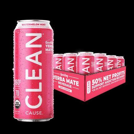 Organic Sparkling Yerba Mate, 16 fl oz (12 ct)