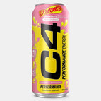 C4 Energy Drink, Strawberry Blast, 16oz