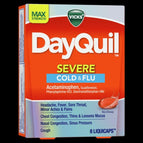 DQ Cold Severe Cold & Flu Max Strength liquid caps 8 ct