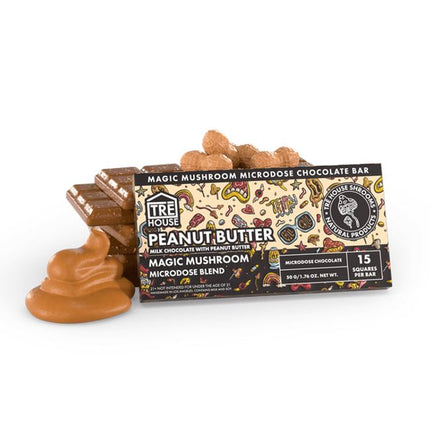 TRE House Magic Mushroom Chocolate, 1.76oz (10 ct)
