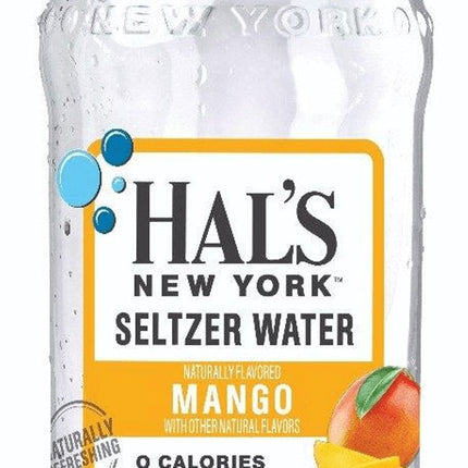 Hal's New York Seltzer, 20oz (24 ct)