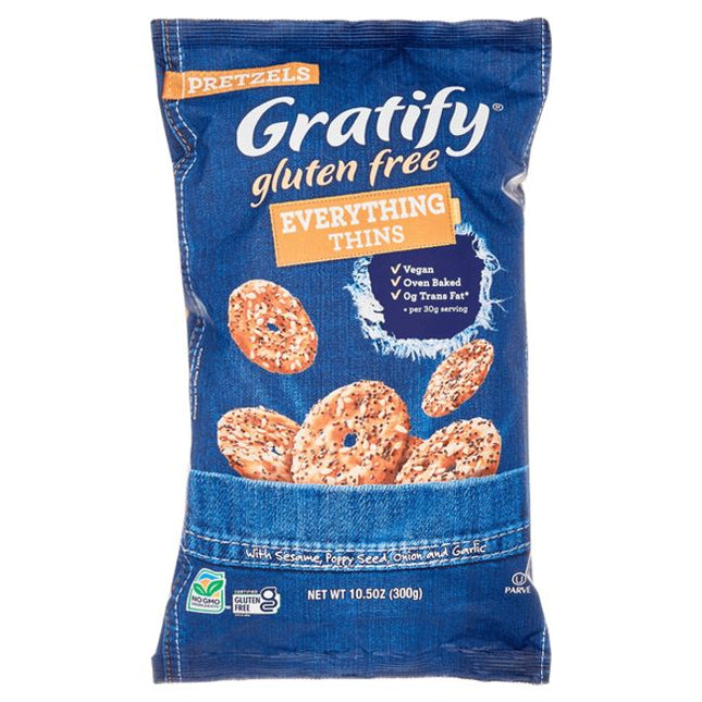 Gratify Gluten Free Pretzels, 10.5oz (6 ct)