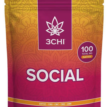 D9 THC Vibes Gummies 100mg, 5pcs/pk (10 ct)