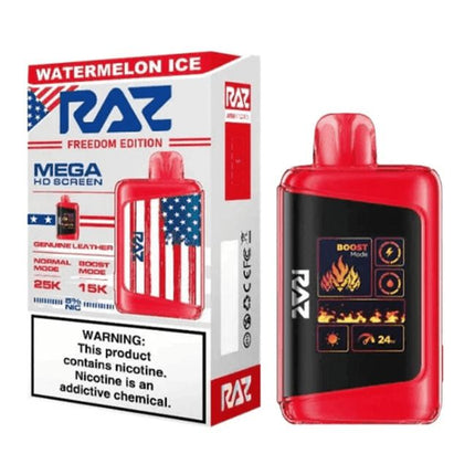 Raz DC25000 Disposable Vape (HS)- LIMIT 2 CASES PER FLAVOR (5 ct)