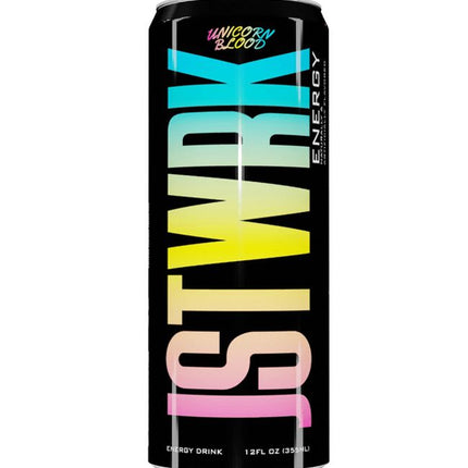 Jst Wrk Energy Drink, 12oz (12 ct)