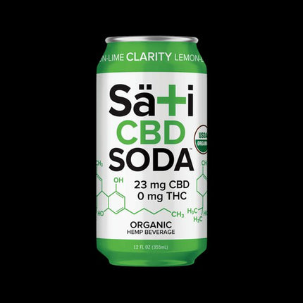 Organic CBD Soda, 12 fl oz ea. (12 ct)